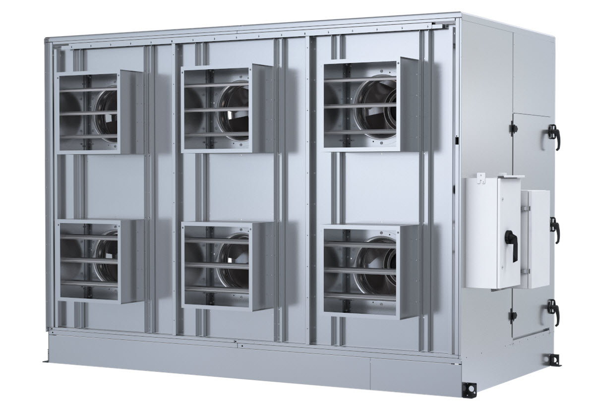 Motorized Impeller Fan Array Trane Commercial HVAC